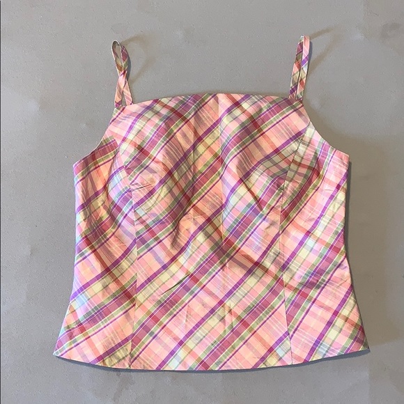 ANN TAYLOR 100% SILK top 6P - Picture 2 of 5